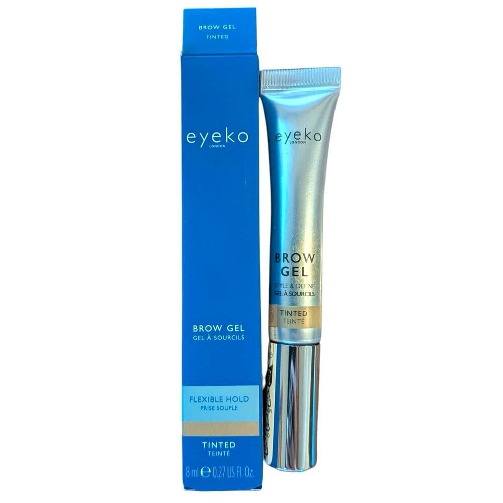 Eyeko Eyebrow Gel Tinted Flexible Hold 8ml Full Size Brow Enhancer